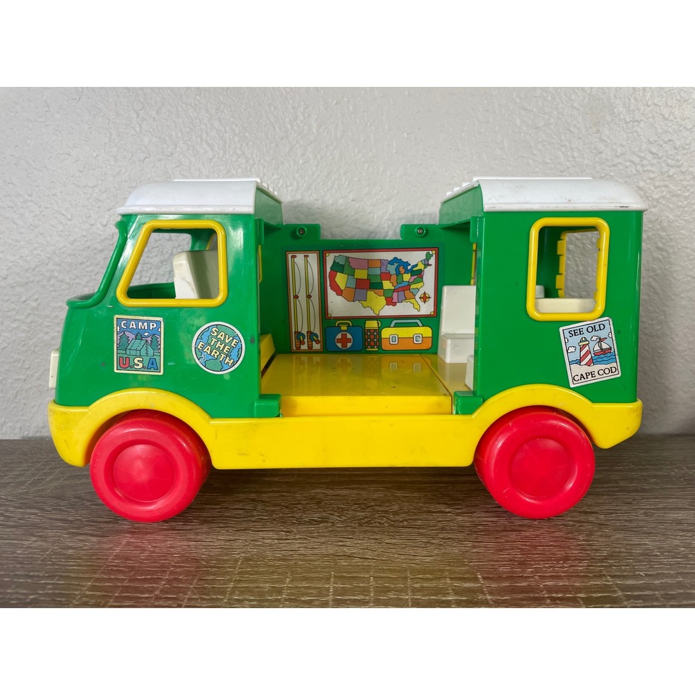 1993 Tyco Sesame Street Camper Van Toy Vehicle Playset Replacement Vintage